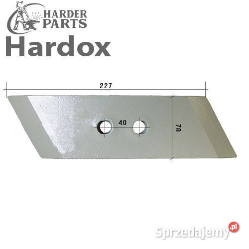 Dłuto 100hektarów HARDOX 9691980L części do Części zamienne Suwałki