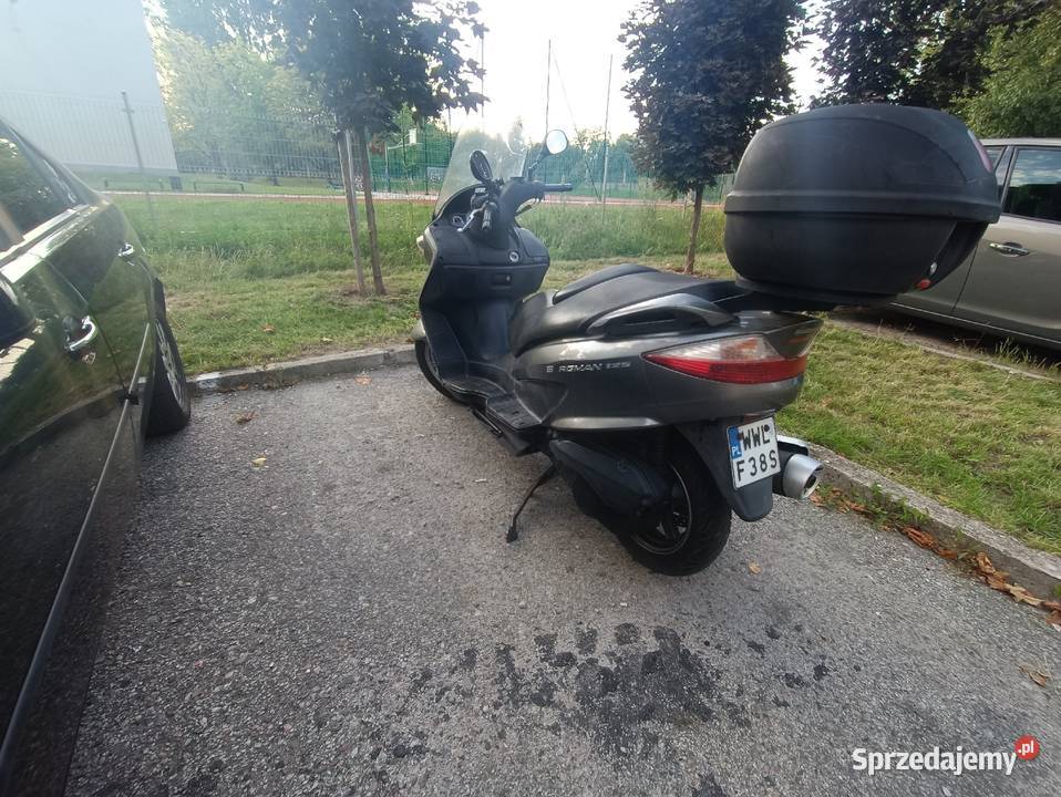 Suzuki burgman 125cc na kat b 2009r wtrysk nieuszkodzony Warszawa sprzedam