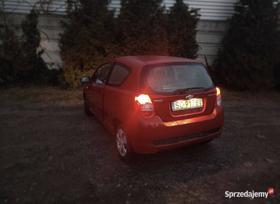 Chevrolet Aveo 2010r 12 benzyna 120 przbeiegu Częstochowa