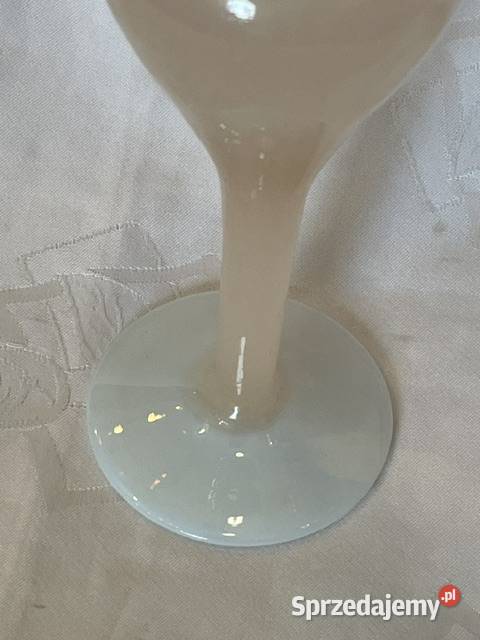 Wazon PRL Krakowski Instytut Szkła falowany Kraków