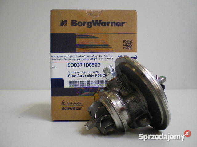 Nowy rdzeń do turbosprężarki BorgWarner KKK Siedlce