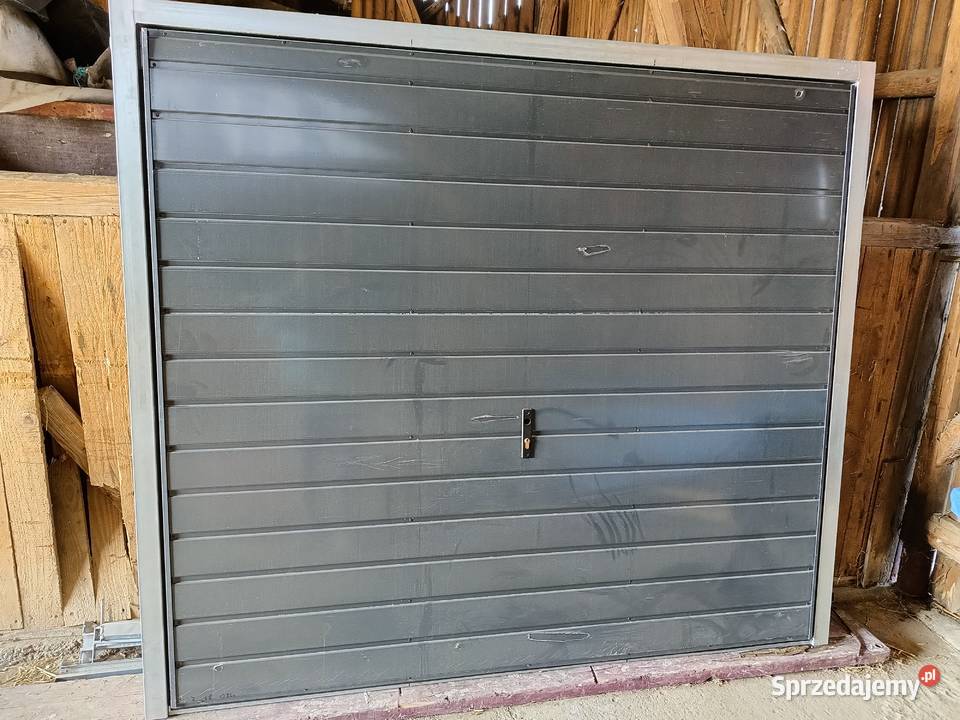 Brama garażowa antracyt nowa Kraków