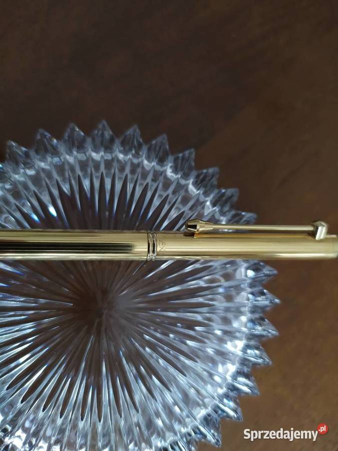 Pozłacany długopis włoski marki Lalex Antyki, Sztuka, Kolekcje sprzedam