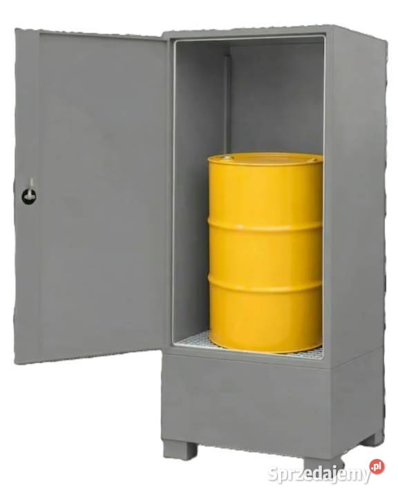 Stalowa szafa z wanną na jedną beczkę Kielce