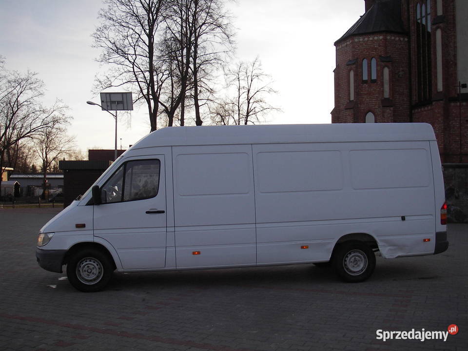 Mercedes Sprinter 313cdi 1WŁ długi MAXI wysoki manualna Ostrów Mazowiecka