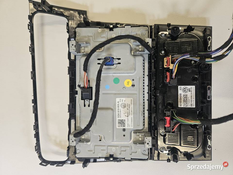 VW Golf 7 VII lift radio wyświetlacz panel podkarpackie Stubno