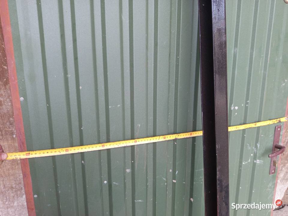 Drzwi stalowe do garażu na budowę Wietrzychowice
