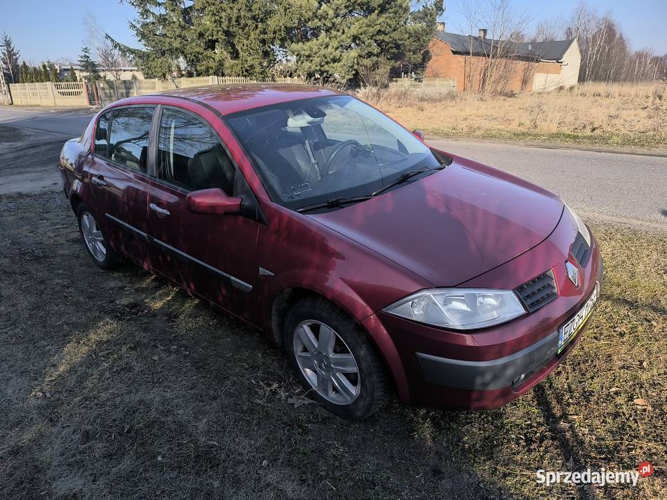 Renault Megane sedan 16 benzyna 112 rocznik 2005 Ozorków