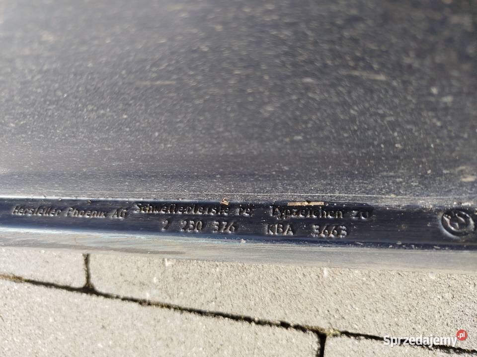 Listwa progowa BMW E34 lewa prawa mtechnik Listwy i nakładki Wojkowice