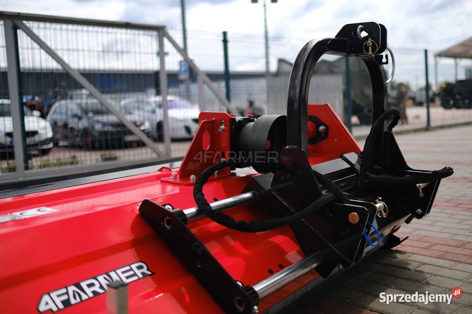 Kosiarka bijakowa EFGCH 155D 4FARMER czerwona Maszyny rolnicze Tajęcina
