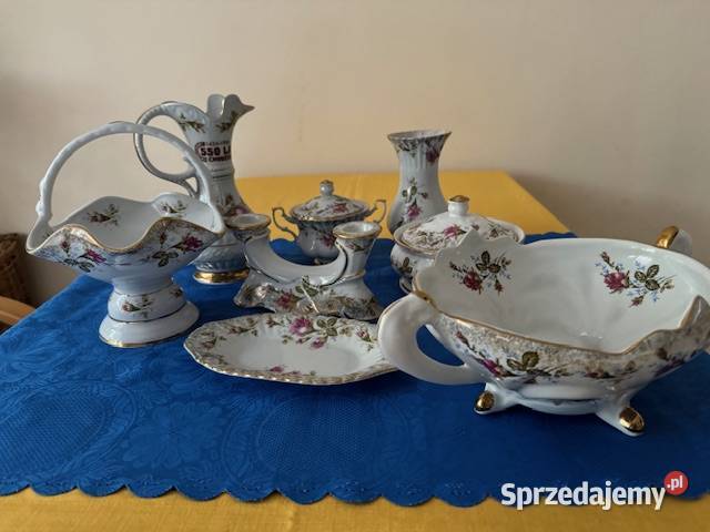 Serwis komplet porcelanowy PRL vintage Chodzież śląskie Częstochowa sprzedam