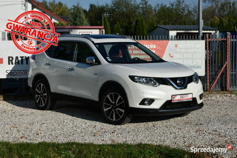 Nissan X-Trail 1.6DIG-T 163KM Manual 2016r. LED Kamera360 Panorama el klap…