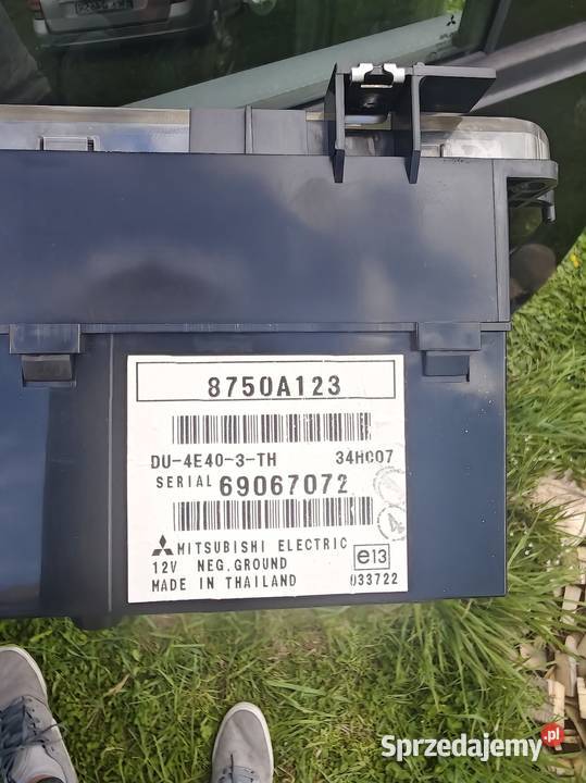 Mitsubishi Colt 6 wyświetlacz centralny Gdańsk