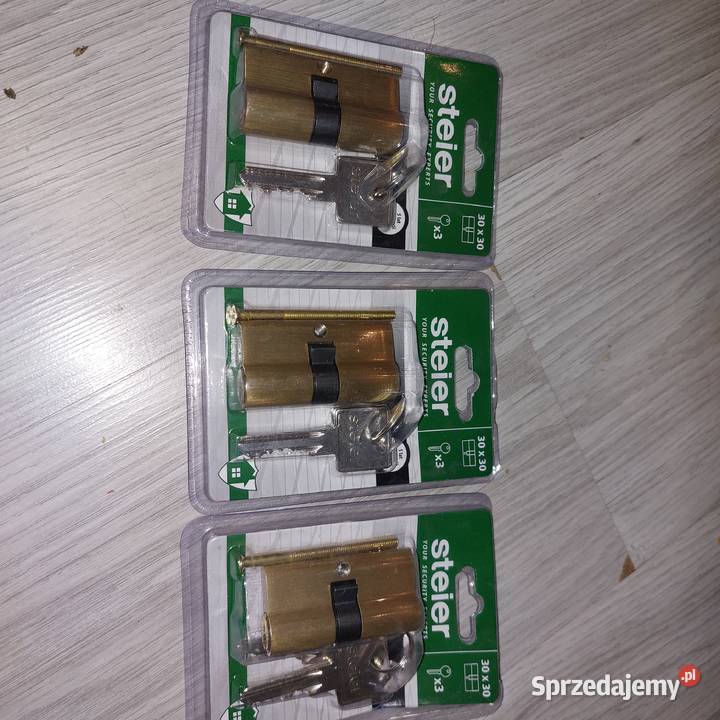 Wkładki do zamków firmy STEIER 30X30 Z 3 Kędzierzyn-Koźle