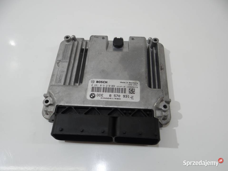 KOMPUTER STEROWNIK SILNIKA BMW F30 N47D20C Czujniki i sterowniki Strzyżewice