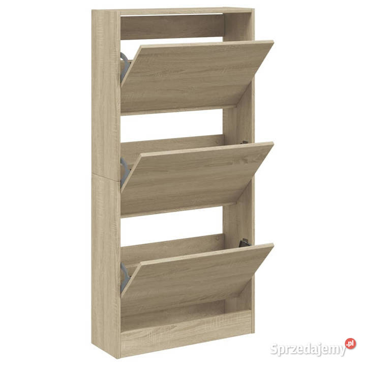 Szafka na buty dąb sonoma 60x21x1255 WM839898 Warszawa