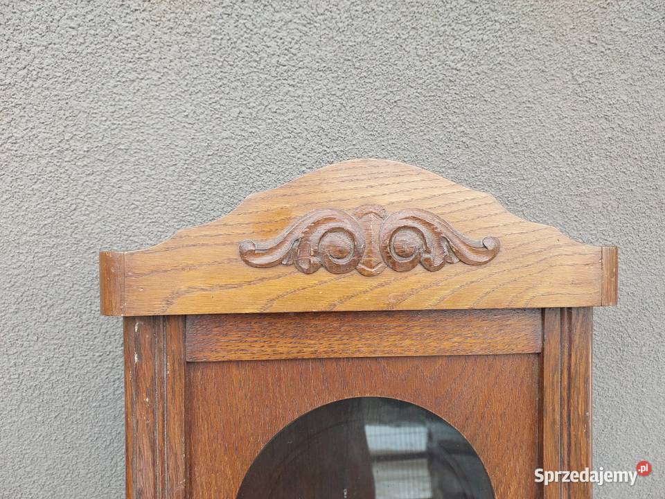 Stara szafka witryna witrynka z obudowy zegara Tczew