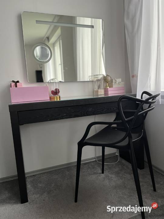 Toaletka Ikea krzeslo podświetlane lustro Lublin