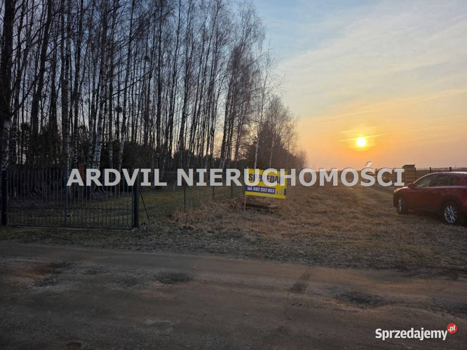 Działka 1066m2 Pomigacze podlaskie sprzedam