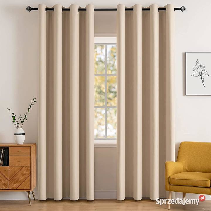 MIULEE Zasłony zaciemniające pomieszczenia Zawiercie