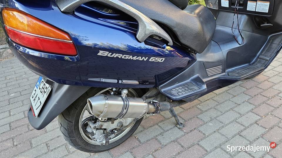 Suzuki Burgman 650 AN650 benzyna