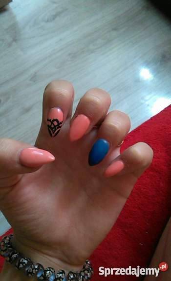 Chętnie zrobię paznokcie żelowe śląskie Ruda Śląska