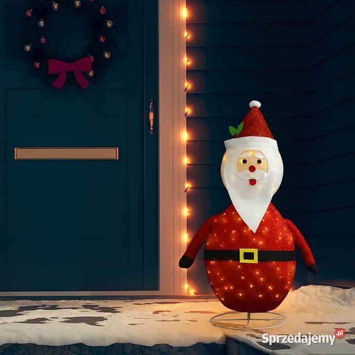 vidaXL Dekoracja świąteczna Mikołaj z LED Warszawa