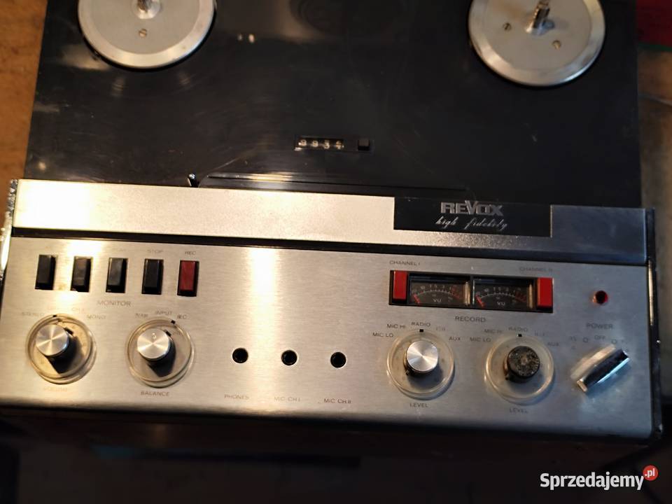 magnetofon szpulowy Revox A77 Stargard