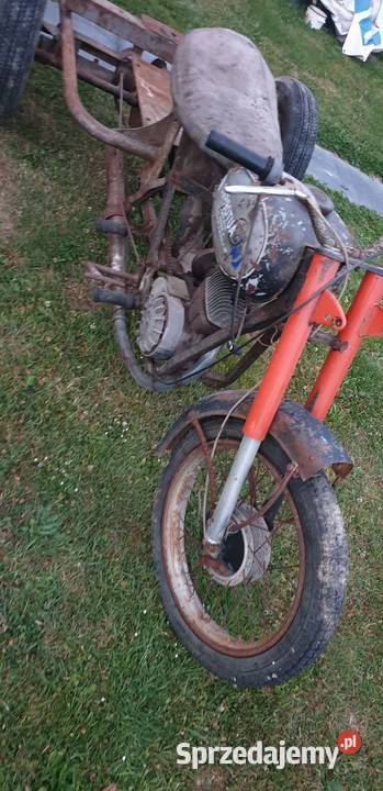 trójkołowiec wsk 125 uszkodzony Maszyny rolnicze Stróże