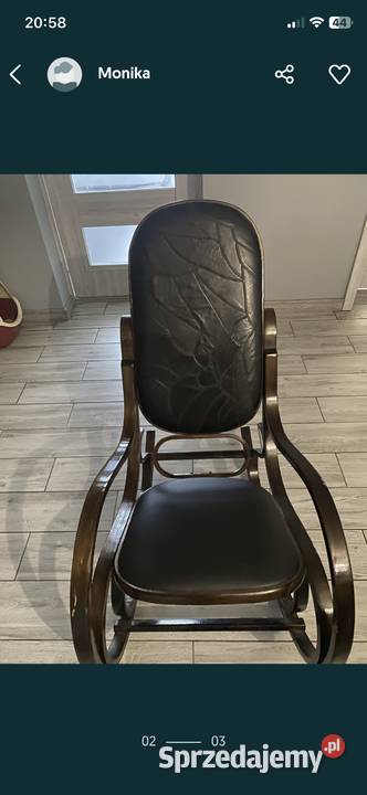 Fotel bujany Świerklany sprzedam