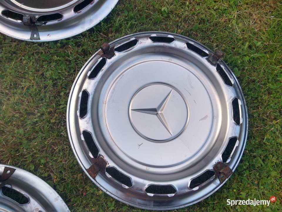 KOŁPAKI MERCEDES W123 W115 W116 W108 KOMPLET Pozostałe Motoryzacja sprzedam