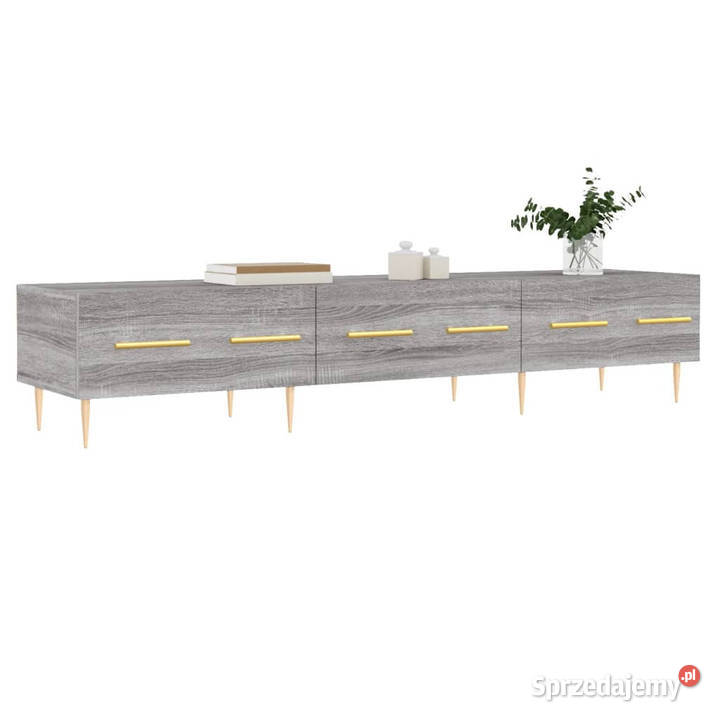 Szafka pod telewizor szary dąb sonoma 150x36x30 Warszawa