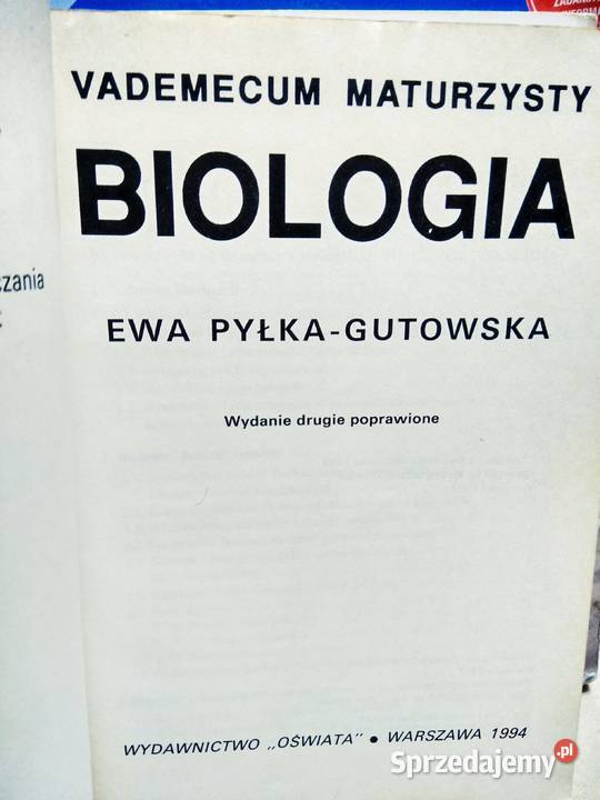 Biologia Pyłka Gutowska Oświata unikatowe