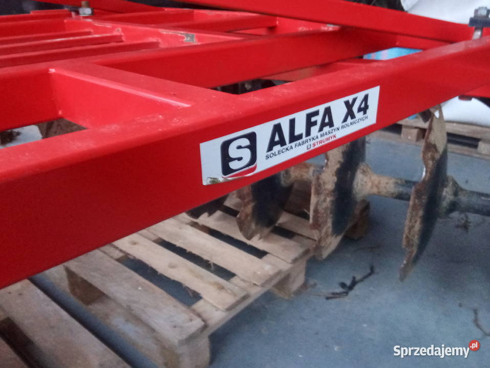 Brona Talerzowa Talerzówka STRUMYK ALFA X4 315M uszkodzony Potok Wielki