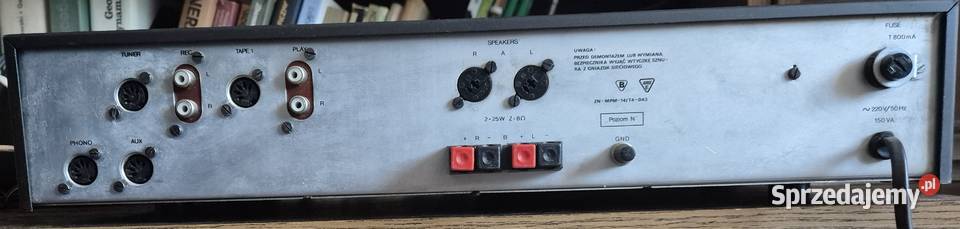 WZMACNIACZ PW2010 I TUNER STEREO HI FI FAUST Wieże i miniwieże Dąbrowa Górnicza