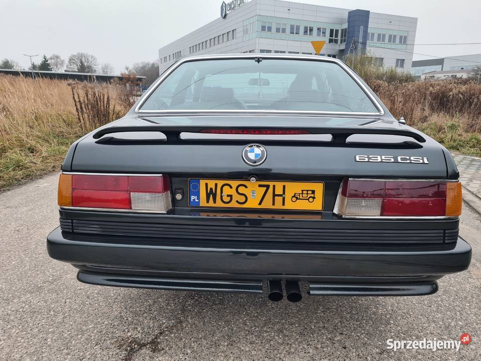 BMW E24 635csi 1984 europa Rok produkcji 1984 mazowieckie Warszawa sprzedam