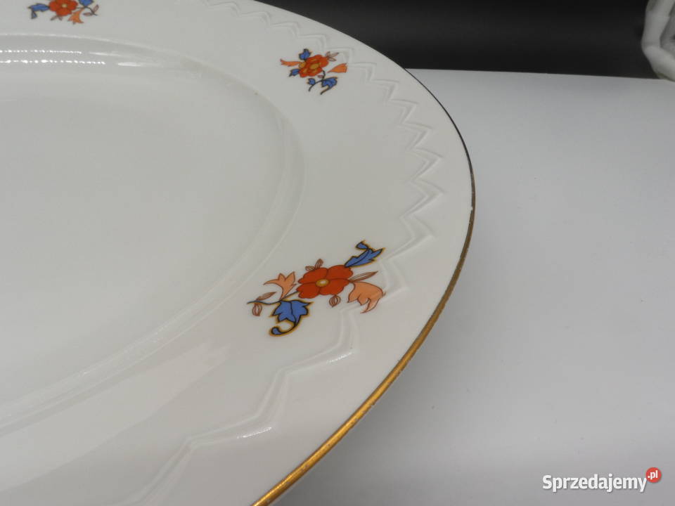 Olbrzymia PateraTalerz Środka Stołu SORAU Porcelana i szkło Raszków sprzedam