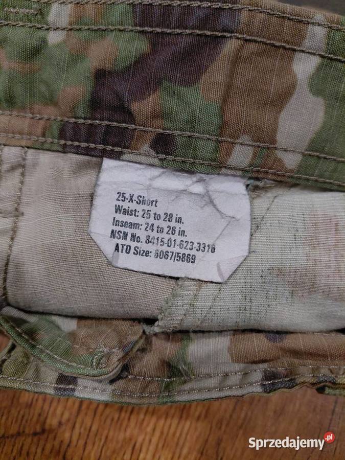 Spodnie ACU multicam OCP 25 x short FEMALE Militaria dolnośląskie Wrocław