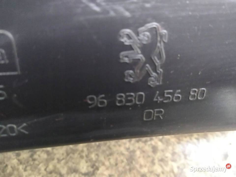 ŚLIZG ZDERZAKA TYŁ KOMPLET Peugeot 3008 I