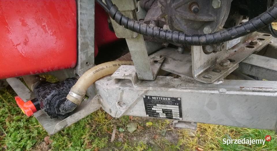 Opryskiwacz sadowniczy mitterer 1500l 1000l VV nieuszkodzony Urzędów