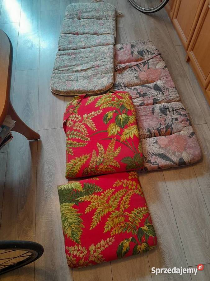 Poduszki na krzesła ogrodowe sprzedam