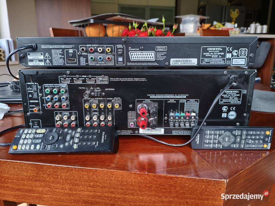 Amplituner Onkyo TxSR307 51 DVD sprzedam