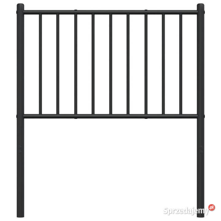 Metalowe wezgłowie czarne 75 WM350890 Warszawa sprzedam