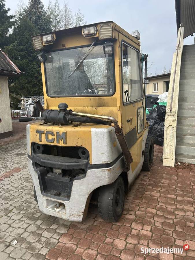 Wózek widłowy 4 tony udźwigu diesel Łomża