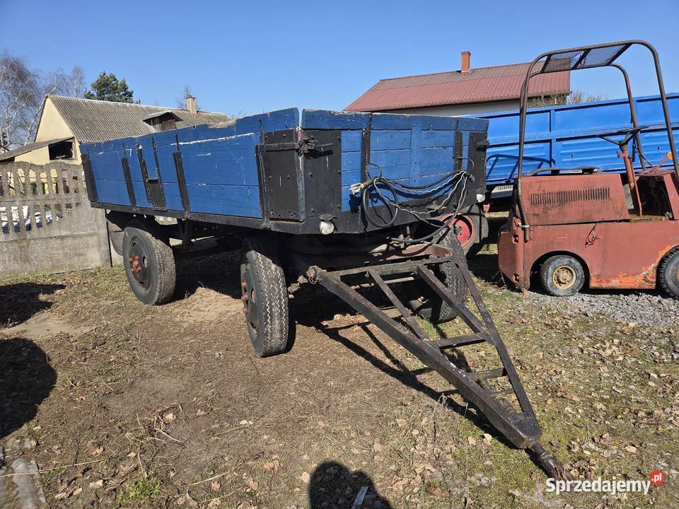 Przyczepa rolnicza 35t sztywna łódzkie Złoczew