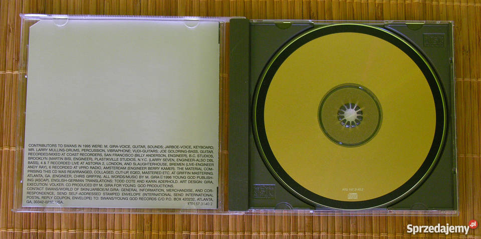 Swans Die Tr Ist Zu CD mazowieckie