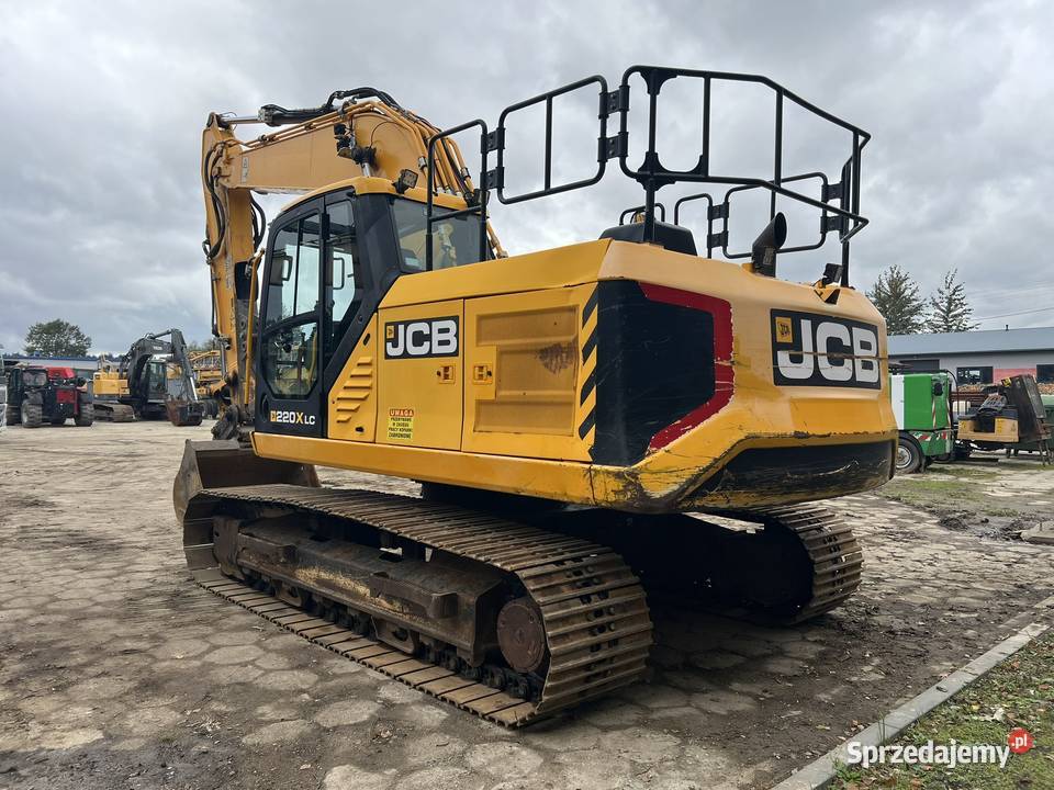 Koparka gąsienicowa JCB 220X LC Dodatkowy osprzęt małopolskie sprzedam
