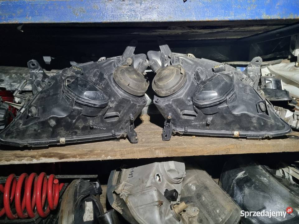 Opel Vectra C Przedlift Lampy Przod Czarne sprzedam