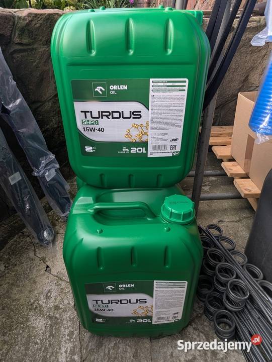 Orlen Oil Turdus SHPD 15W40 20L Oleje silnikowe Łopuszno sprzedam