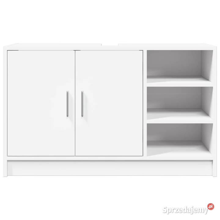 Szafka pod umywalkę biała 90x29x55 materiał mazowieckie